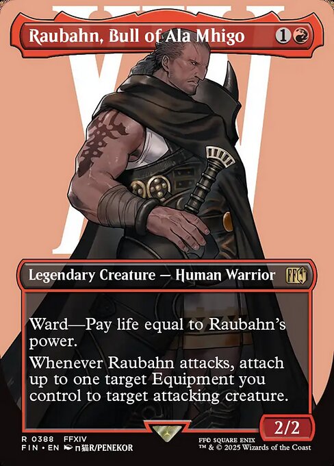 Raubahn, Bull of Ala Mhigo (388) [Final Fantasy]