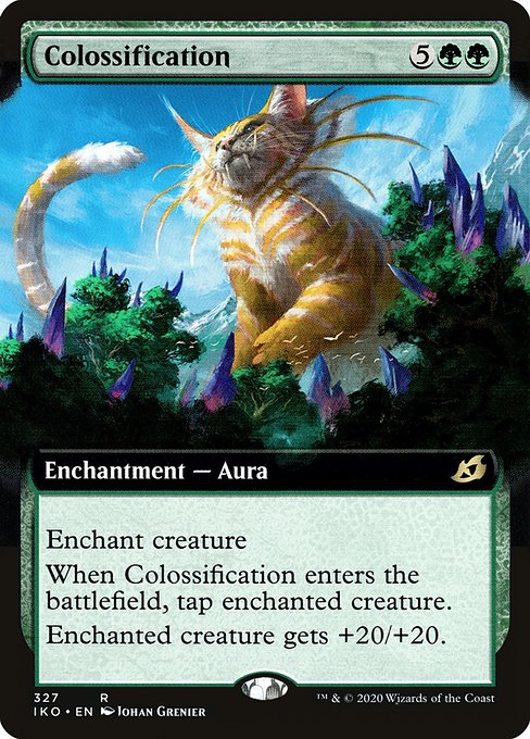 Colossification (327) [Ikoria: Lair of Behemoths] [Extended Art]