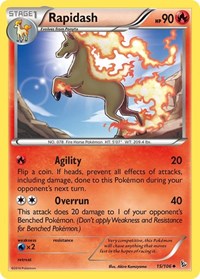 Rapidash (15/106) [XY Flashfire]