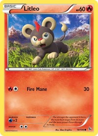 Litleo (19) (19/106) [XY Flashfire]