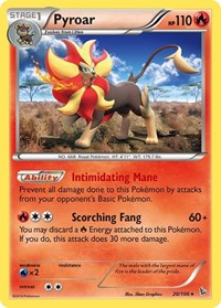 Pyroar (20/106) [XY Flashfire]