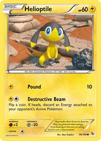 Helioptile (36/106) [XY Flashfire]