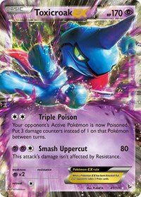 Toxicroak EX (41/106) [XY Flashfire]