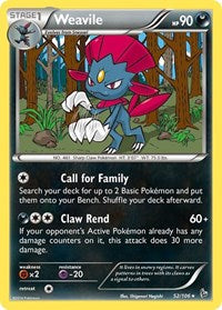 Weavile (52/106) [XY Flashfire]