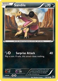 Sandile (56/106) [XY Flashfire]