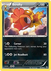 Scrafty (59/106) [XY Flashfire]
