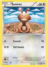 Sentret (81/106) [XY Flashfire]