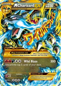 M Charizard EX (X) (Secret) (108/106) [XY Flashfire]