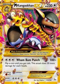 M Kangaskhan EX (109 Secret Rare) (109/106) [XY Flashfire]