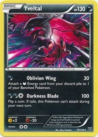 Yveltal - 78/146 (Cracked Ice Holo) (078/146) [Deck Exclusives]
