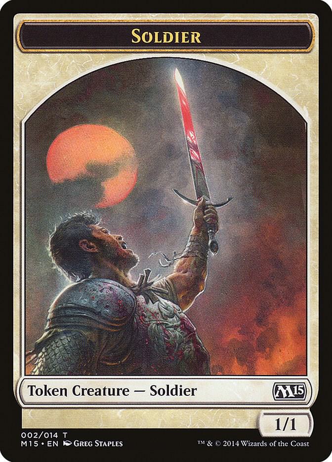 Soldier Token (2) [Magic 2015]