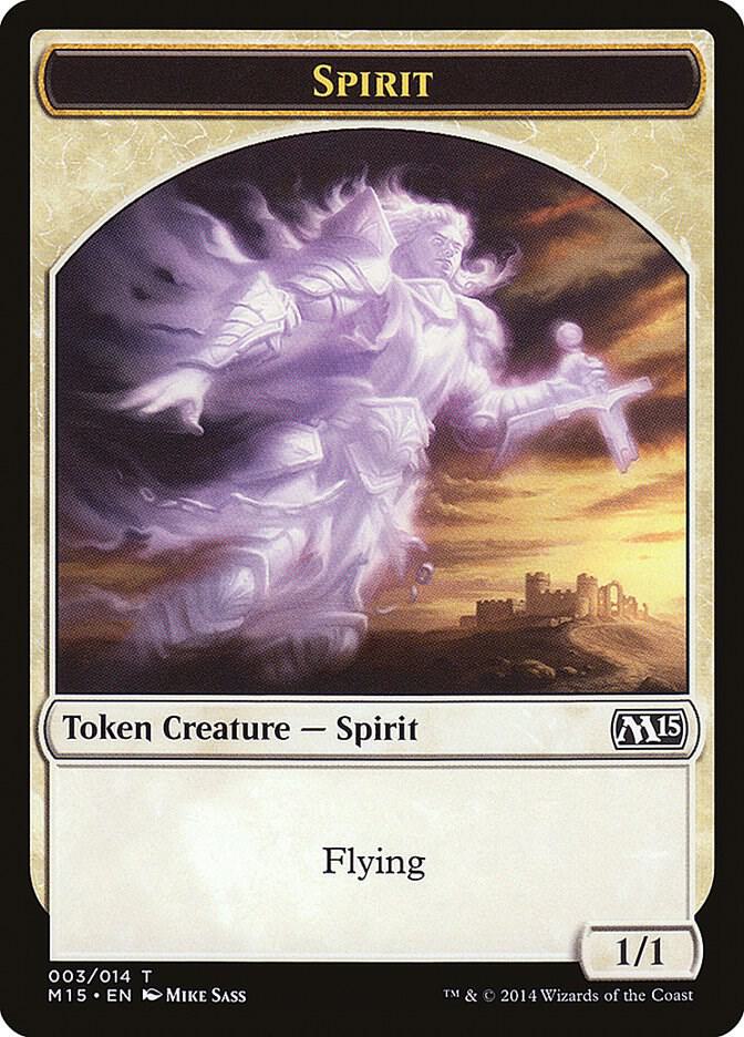 Spirit Token (3) [Magic 2015]