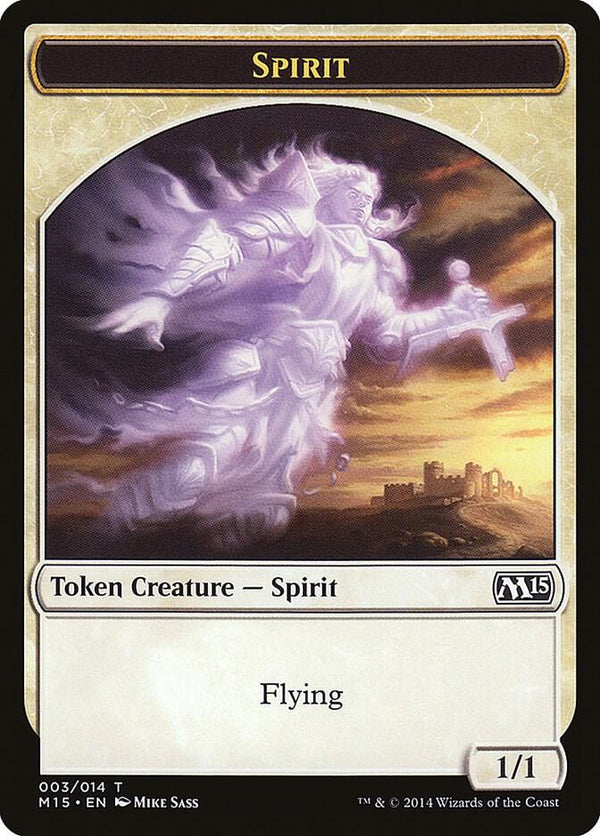 Spirit Token (3) [Magic 2015]