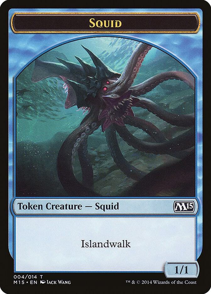 Squid Token (4) [Magic 2015]