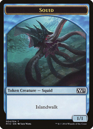 Squid Token (4) [Magic 2015]