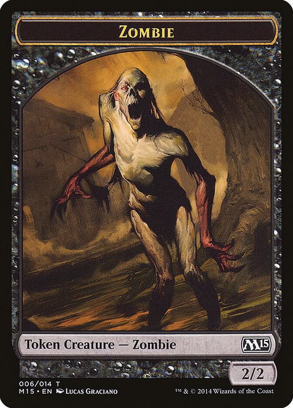 Zombie Token (6) [Magic 2015]
