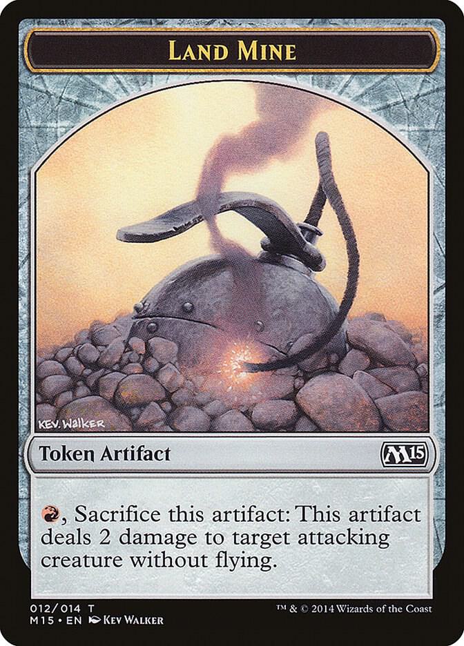 Land Mine Token (12) [Magic 2015]