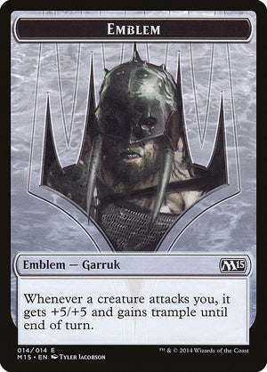 Emblem - Garruk, Apex Predator (14) [Magic 2015]