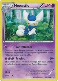 Meowstic - 43/106 (XY Flashfire) (043/106) [Deck Exclusives]