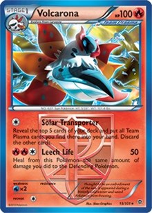 Volcarona - 13/101 (BW Plasma Blast) (013/101) [Deck Exclusives]