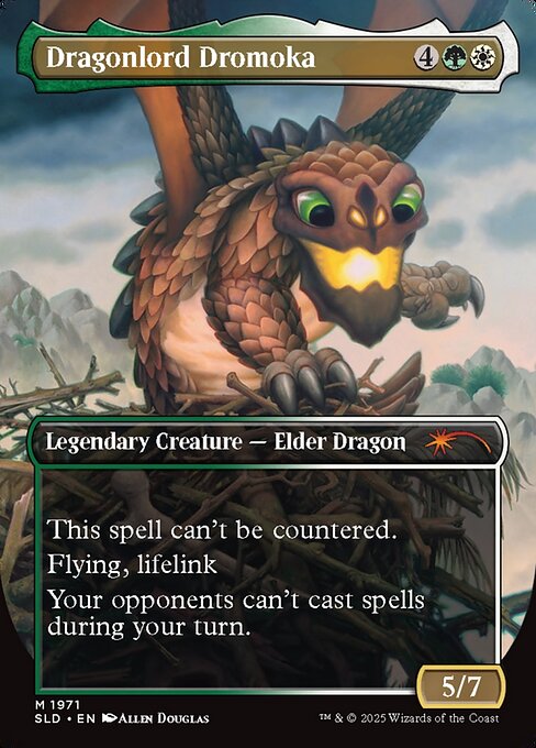 Dragonlord Dromoka // Dragonlord Dromoka (1971) [Secret Lair Drop]