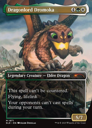 Dragonlord Dromoka // Dragonlord Dromoka (1971) [Secret Lair Drop] Reverse