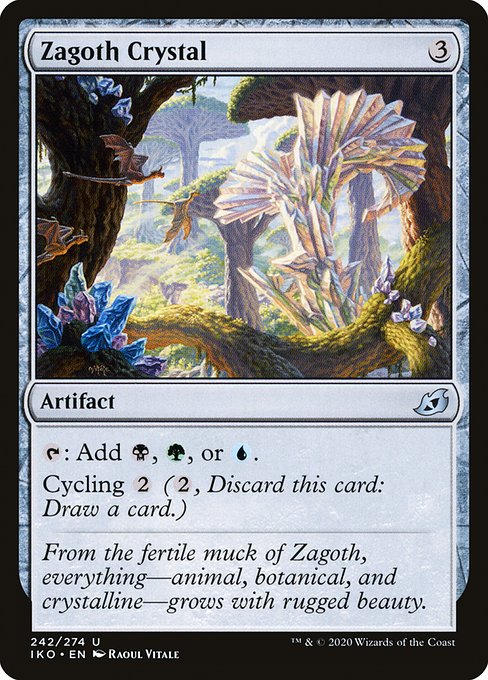 Zagoth Crystal (242) [Ikoria: Lair of Behemoths]