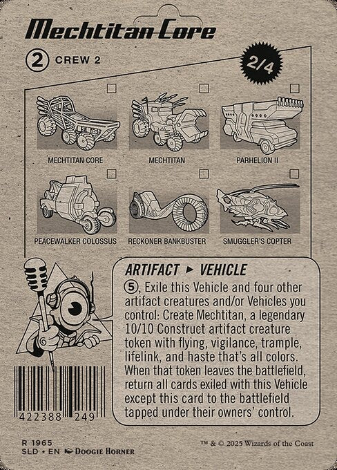 Mechtitan Core // Mechtitan Core (1965) [Secret Lair Drop] Reverse