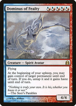 Dominus of Fealty (194) [Commander 2011]