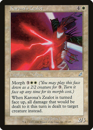 Karona's Zealot (18) [Scourge]