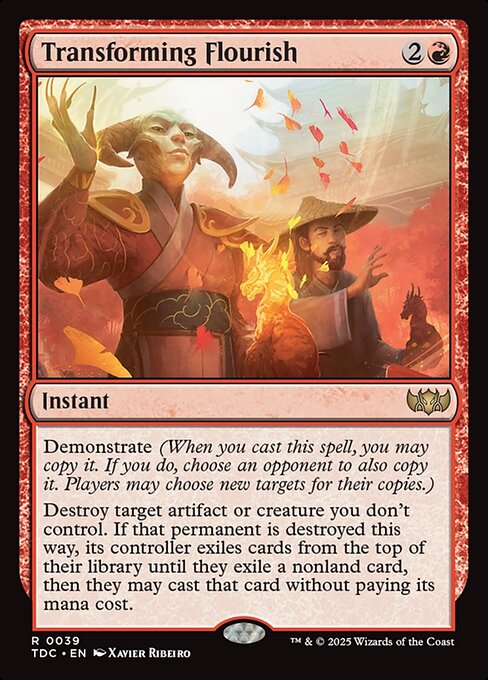 Transforming Flourish (39) [Tarkir: Dragonstorm Commander]