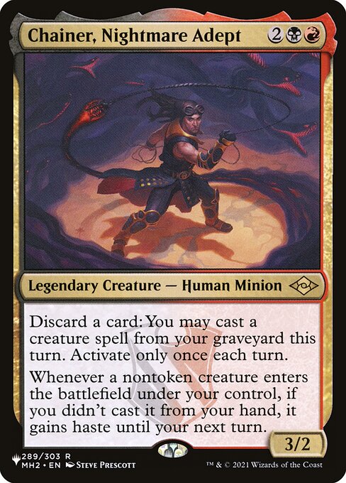 Chainer, Nightmare Adept (MH2-289) [The List]