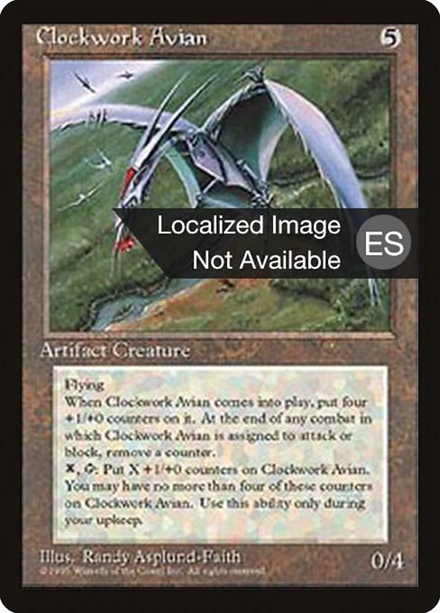 Clockwork Avian (306) [Fourth Edition Foreign Black Border]