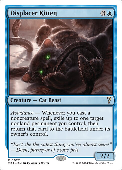 Displacer Kitten (27) [Mystery Booster 2]