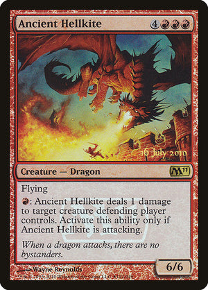 Ancient Hellkite (122★) [Magic 2011 Promos]
