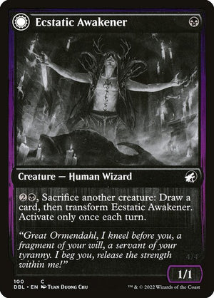 Ecstatic Awakener // Awoken Demon (100) [Innistrad: Double Feature]