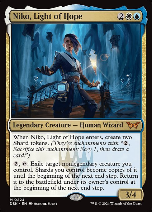 Niko, Light of Hope (224) [Duskmourn: House of Horror]
