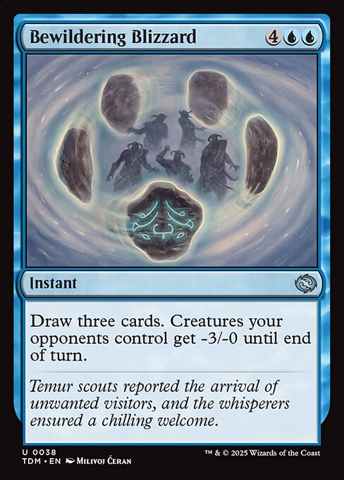 Bewildering Blizzard (38) [Tarkir: Dragonstorm]