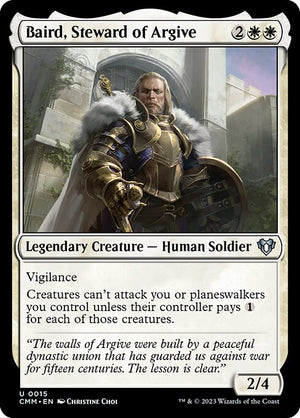Baird, Steward of Argive (15) [Commander Masters]