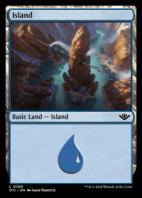 Island (280) [Outlaws of Thunder Junction]