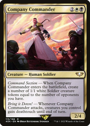 Company Commander (113) [Warhammer 40,000 Commander]