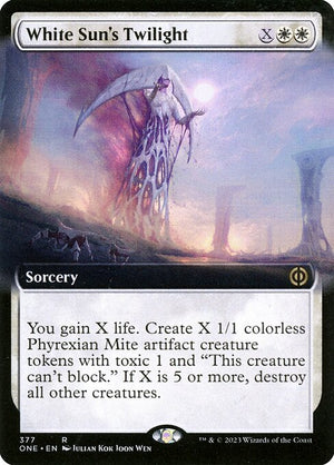 White Sun's Twilight (377) [Phyrexia: All Will Be One] [Extended Art]