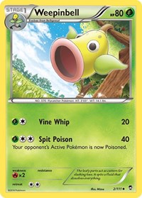 Weepinbell (2/111) [XY Furious Fists]