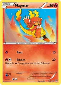 Magmar (10/111) [XY Furious Fists]