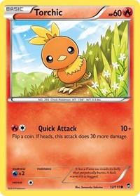 Torchic (12/111) [XY Furious Fists]