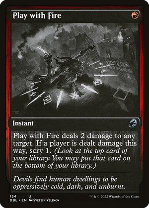 Play with Fire (154) [Innistrad: Double Feature]