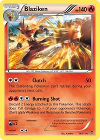 Blaziken (14/111) [XY Furious Fists]