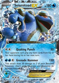 Seismitoad EX (20/111) [XY Furious Fists]