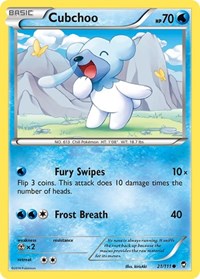 Cubchoo (21/111) [XY Furious Fists]