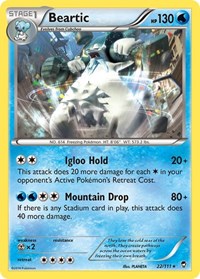 Beartic (22/111) [XY Furious Fists]